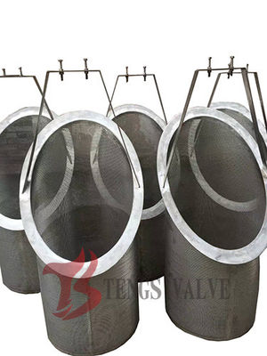 SS304 οθόνη καλαθιών αντικατάστασης για το Ansi Class150LB διηθητήρων καλαθιών - 600LB